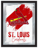 St. Louis Cardinals MLB Wall Logo Mirror