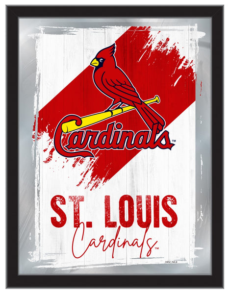 St. Louis Cardinals MLB Wall Logo Mirror