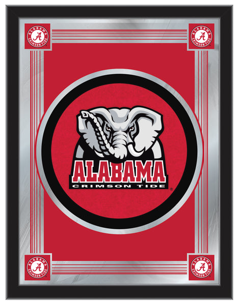 Alabama Crimson Tide Elephant Logo Mirror