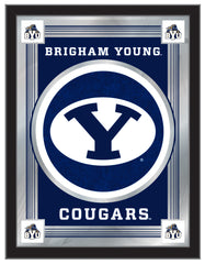 BYU Cougars Logo Mirror by Holland Bar Stool Company