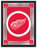 Detroit Red Wings NHL Hockey Team Logo Mirror
