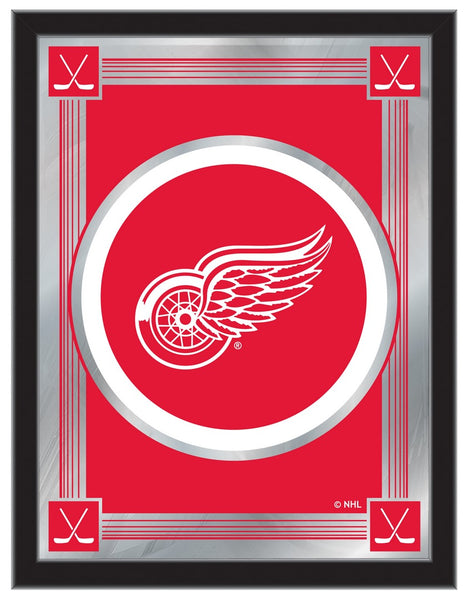 Detroit Red Wings NHL Hockey Team Logo Mirror