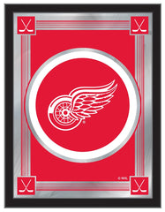 Detroit Red Wings NHL Hockey Team Logo Mirror