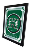 Hawaii Rainbow Warriors Logo Mirror