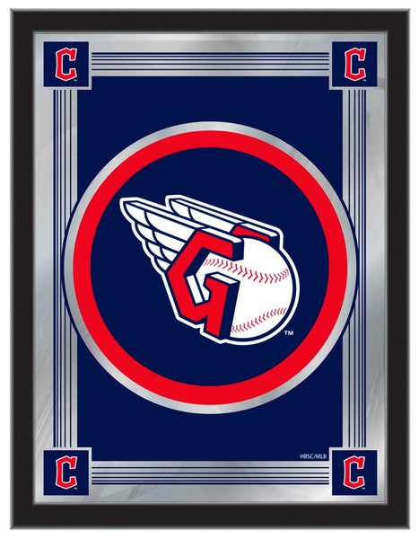 Cleveland Guardians MLB Logo Mirror