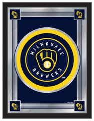Milwaukee Brewers Logo Mirror | Major League Base Mirror