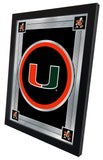 Miami Hurricanes Logo Mirror