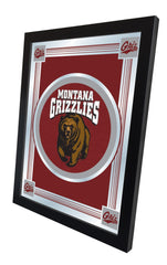 University of Montana Grizzlies Logo Mirror Hanging Wall Decor Side View