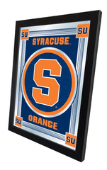 Syracuse Orange Logo Mirror Side View by Holland Bar Stool Company