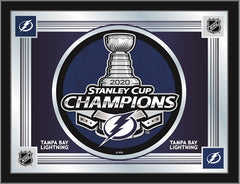 17" X 22" Tampa Bay Lightning 2020 Stanley Cup Logo Mirror