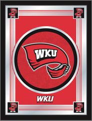 Western Kentucky Hilltoppers Logo Mirror by Holland Bar Stool Company