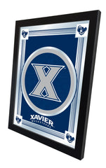 Xavier Musketeers Logo Mirror Side View by Holland Bar Stool Company