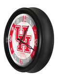 Houston Cougars Logo LED Clock | LED Outdoor Clock