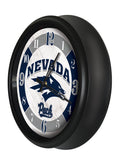 Nevada Wolf Pack Logo LED Clock | LED Outdoor Clock