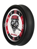 New Mexico Lobos Logo LED Clock | LED Outdoor Clock