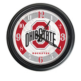 Ohio State Buckeyes Logo LED Clock | LED Outdoor Clock