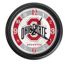 Ohio State Buckeyes Logo LED Clock | LED Outdoor Clock