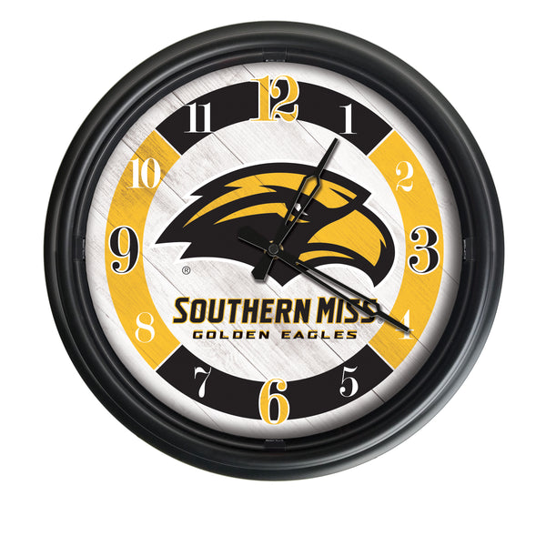 Southern Miss Golden Eagles Logo LED Clock | LED Outdoor Clock