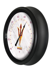 Arizona State University (Pitchfork) Logo LED Thermometer | LED Outdoor Thermometer