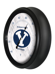 Brigham Young University Logo LED Thermometer | LED Outdoor Thermometer