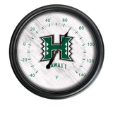 University of Hawaii Logo LED Thermometer | LED Outdoor Thermometer