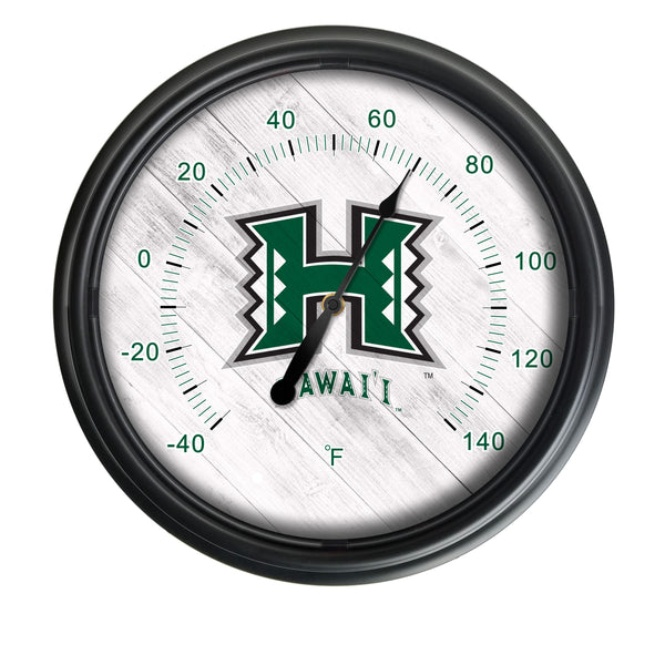 University of Hawaii Logo LED Thermometer | LED Outdoor Thermometer