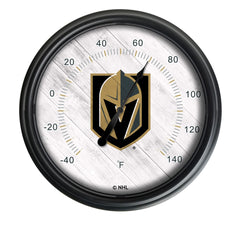 Las Vegas Golden Knights Logo LED Thermometer | LED Outdoor Thermometer