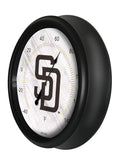 San Diego Padres Logo LED Thermometer | MLB LED Outdoor Thermometer