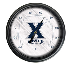 Xavier Officially Licensed Logo Indoor - Outdoor LED Thermometer