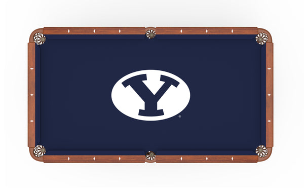 Brigham Young Logo Billiard Cloth