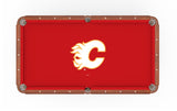 Calgary Flames Logo Billiard Cloth