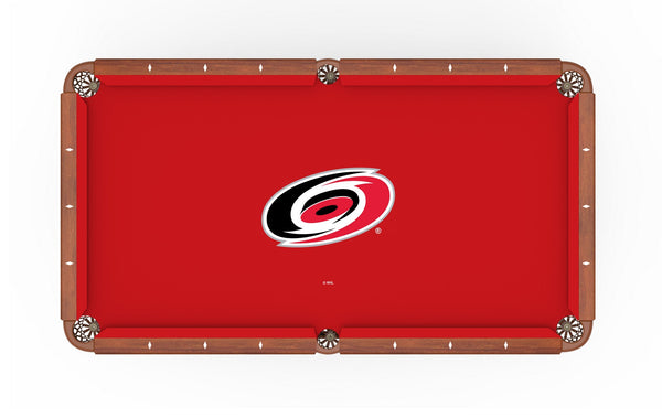 Carolina Hurricanes Logo Billiard Cloth