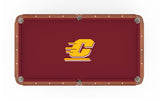 Central Michigan Logo Billiard Cloth