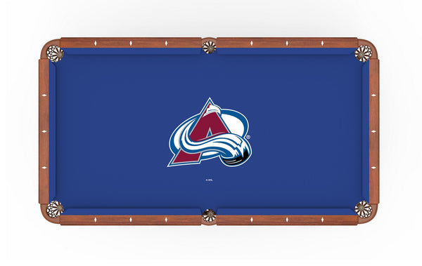 Colorado Avalanche Logo Billiard Cloth