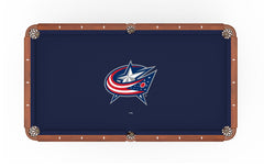Columbus Blue Jackets Pool Table Billiard Cloth
