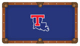 Louisiana Tech Logo Billiard Cloth