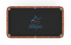Miami Marlins Major League Baseball Logo Billiard Cloth