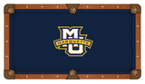 Marquette Logo Billiard Cloth