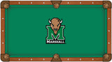 Marshall Logo Billiard Cloth