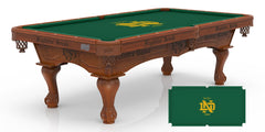 Notre Dame Vintage Logo Billiard Cloth