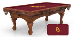 Arizona State Sparky Logo Billiard Cloth