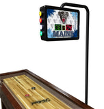 Maine Black Bears Laser Engraved Shuffleboard Table | Game Room Tables