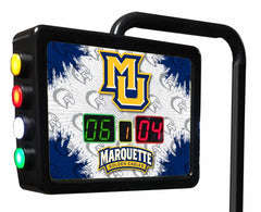 Marquette University Golden Eagles Logo Electronic Shuffleboard Table Scoring Unit Close up