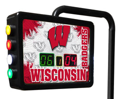 University of Wisconsin W Block Shuffleboard Table Electronic Scoring Unit