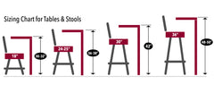 L216 Chrome Arizona Wildcats Pub Table
