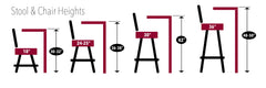 Washington State University L7C3C Bar Stool | Washington State University L7C3C Counter Stool