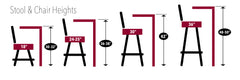 Washington State L7C1 Bar Stool | Washington State L7C1 Counter Stool