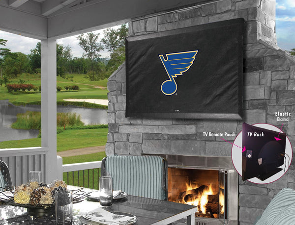 St Louis Blues NHL Team Logo TV Cover