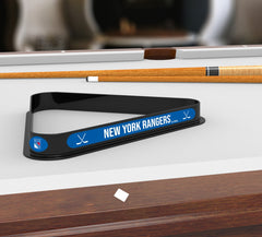 New York Rangers Billiard Triangle Rack | NHL New York Rangers Hockey Team Logo Pool Table Triangle