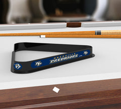 Nashville Predators Billiard Triangle Rack | NHL Nashville Predators Hockey Team Logo Pool Table Triangle